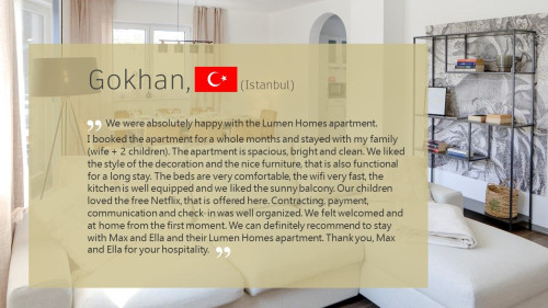 Lumen Homes I 3-room design-Apt. close to Audi & Oldtown I balcony - Gallery - 46
