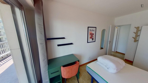 Sublime double bedroom in Saint-Charles