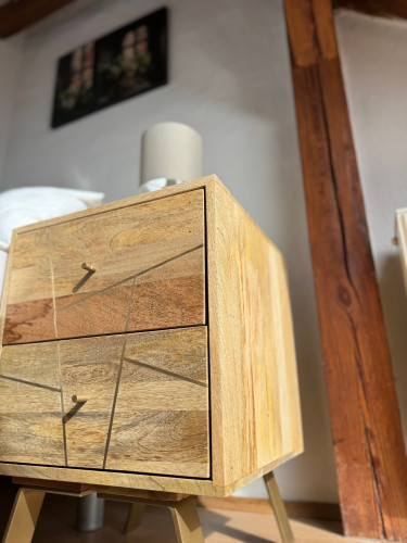 Large furnished maisonette apartment - 4 bedrooms - 6 persons - parking lot - Smart-TV