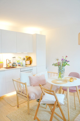 Townhouse with scandinavian interior on an island - North of Potsdam - with bus & tram