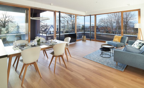 Stylish 3-room apartment with panoramic view