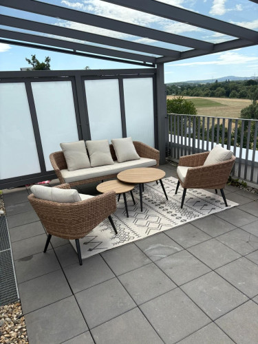 Penthouse Apartment by the Lahn River – Large Roof Terrace & Underground Parking - Gallery - 41