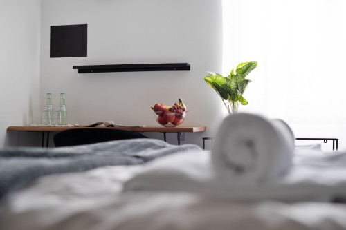 Amazing queensize bed studio in Bonn | kitchen | TV | Wi-Fi - Gallery - 15