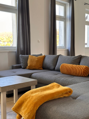 Modern Wohnen mit Rheinpanorama