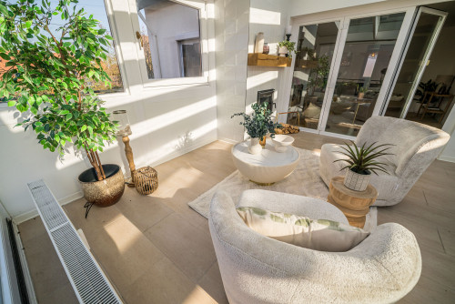 Stilvolle 3-Zimmerwohnung mit Winterbalkon und Terrasse - Gallery - 13