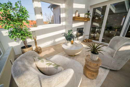 Stilvolle 3-Zimmerwohnung mit Winterbalkon und Terrasse - Gallery - 5