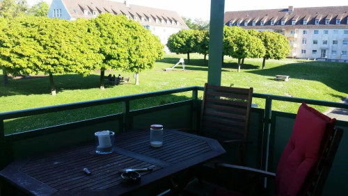 Central & spacious 3-room apartment in Ludwigsburg in a former American community