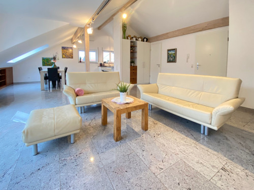 3 bedroom app. for max 4, roof terrace, garage
