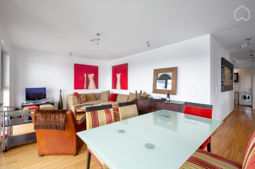 Elegant 3-room luxury apartment with wonderful Rhine panorama
