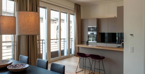 First-class two-room apartment, with luxury feeling due to high-quality equipment and the best location in Düsseldorf