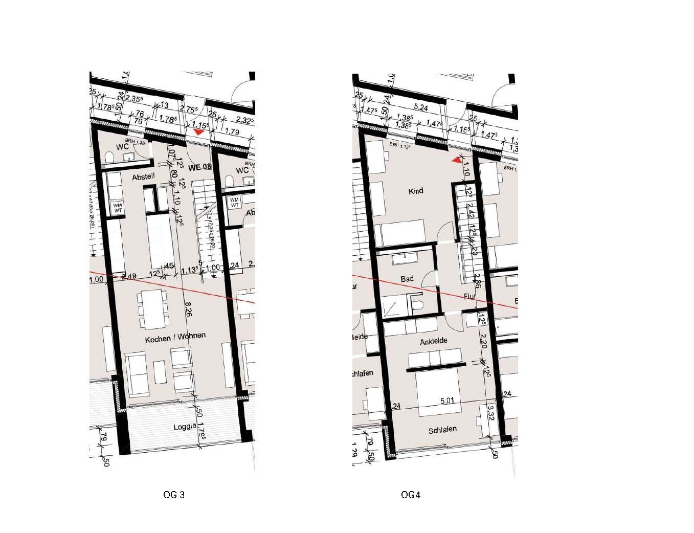  Bright 3-Room Maisonette Apartment With Fitted Kitchen, Loggia And Parking Space  -  Bright 3-room maisonette apartment with fitted kitchen, loggia and parking space  - Gallery -  1