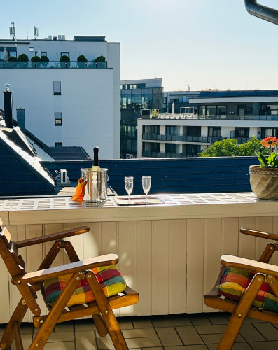 Academic apartment in spacey penthouse in the heart of Friedrichshafen - Gallery - 12