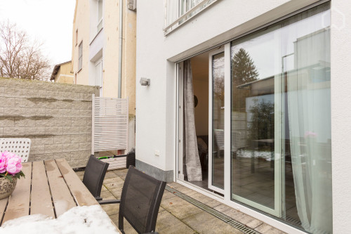 Spacious multi-level designer home with terrace and two balconies – ideal for families or business stays.