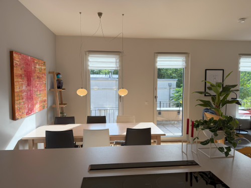 Exclusive, furnished, fully equipped 3-room apartment in a prime location in Potsdam city center with underground parking space and cleaning service - Gallery - 12