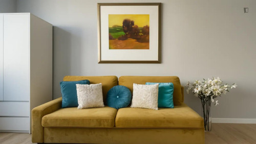 Charming studio in Szczęśliwice