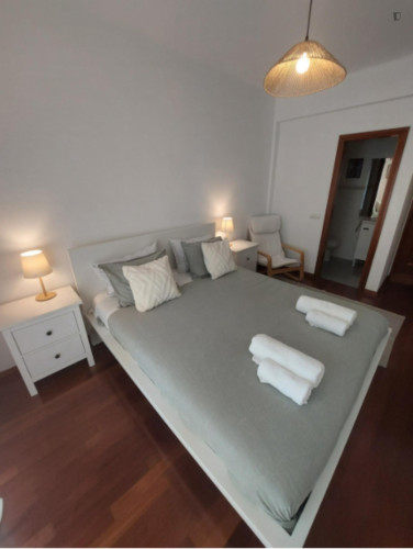 Welcoming 2 Bedroom Apartment with a balcony close to District Hospital of Santarém