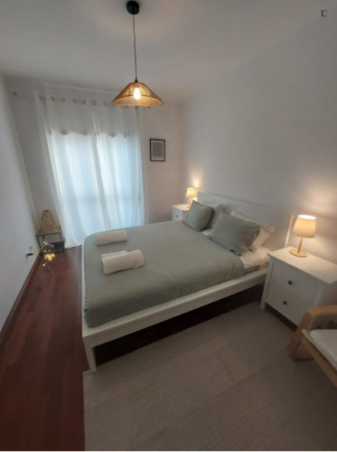 Welcoming 2 Bedroom Apartment with a balcony close to District Hospital of Santarém