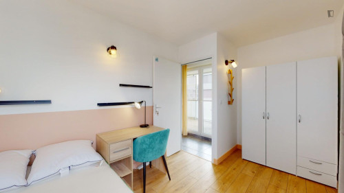 Very cosy double bedroom in the Ginko neighbourhood