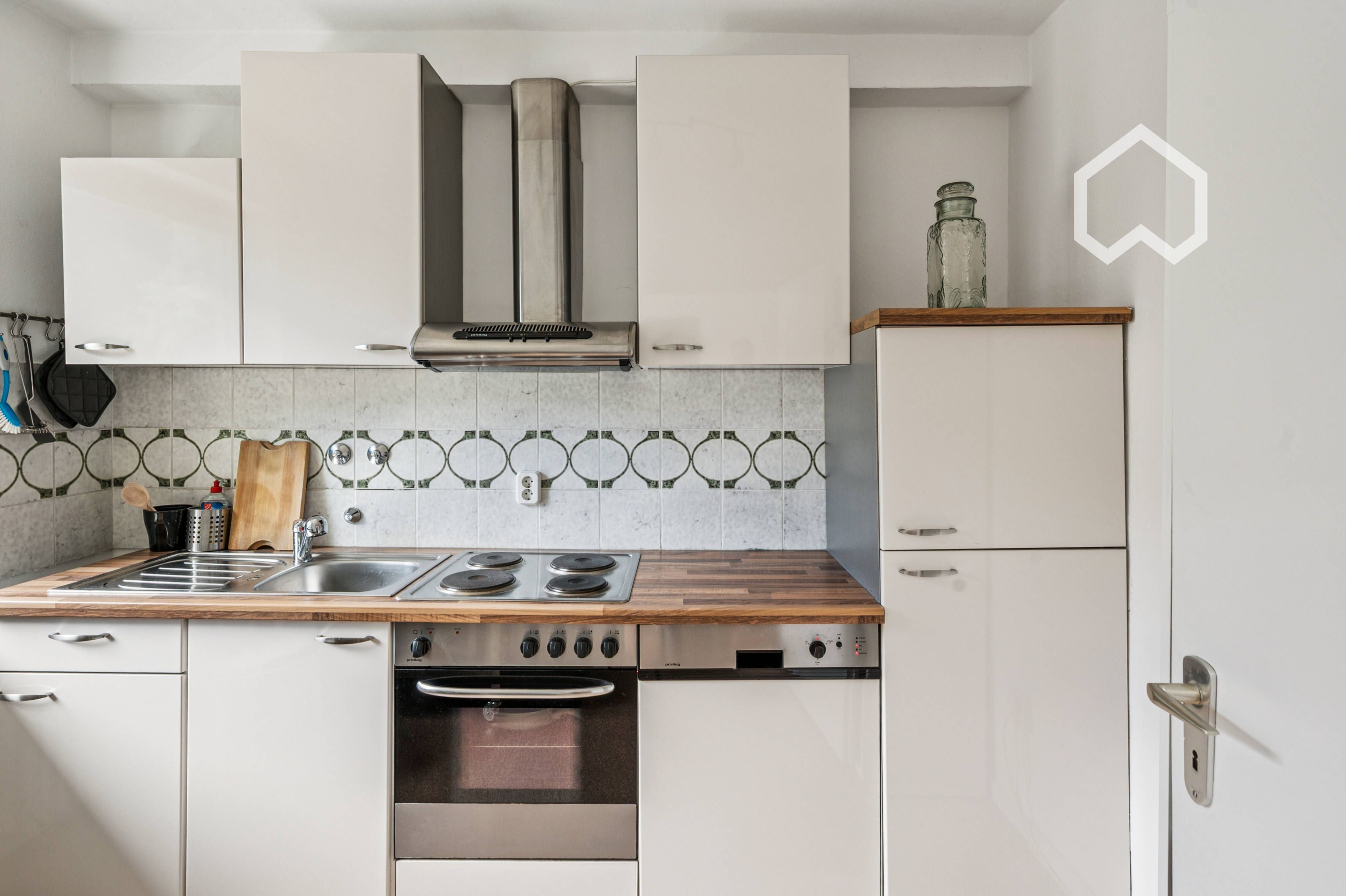  Bright Studio Apartment With South-Facing Balcony In Exclusive Herzogpark – Quiet And Close To The C  -  Bright Studio Apartment with South-Facing Balcony in Exclusive Herzogpark – Quiet and Close to the City Center  - Gallery -  6