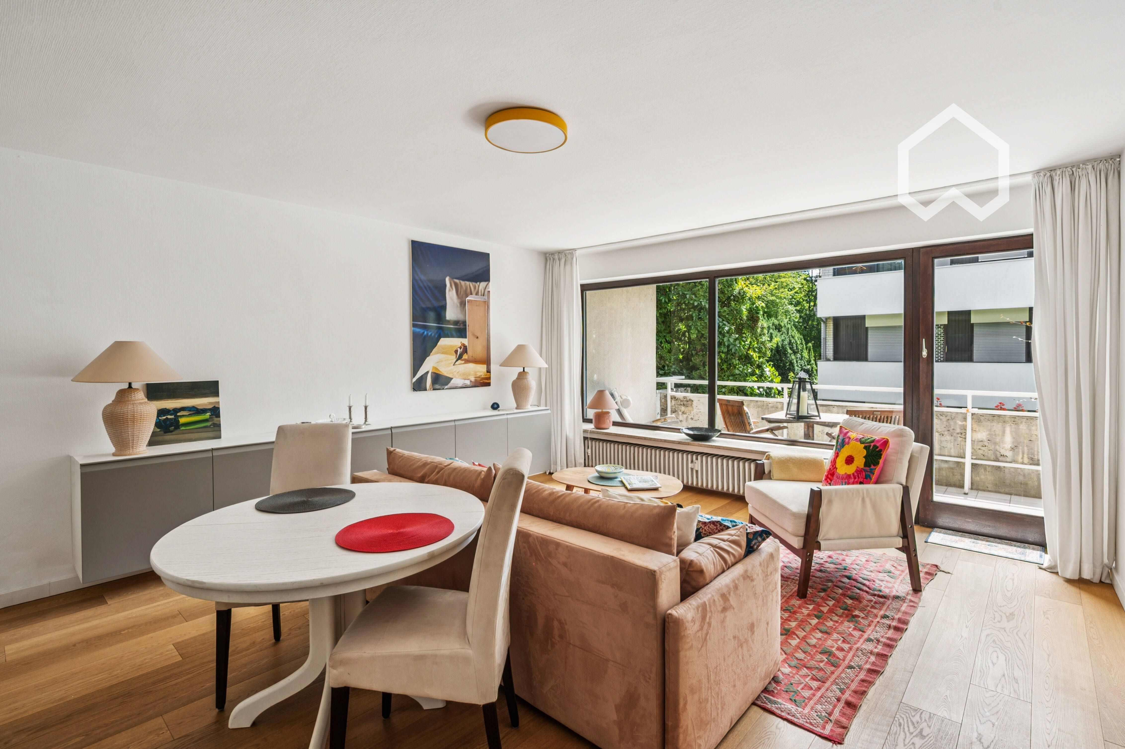  Bright Studio Apartment With South-Facing Balcony In Exclusive Herzogpark – Quiet And Close To The C  -  Bright Studio Apartment with South-Facing Balcony in Exclusive Herzogpark – Quiet and Close to the City Center  - Gallery -  15