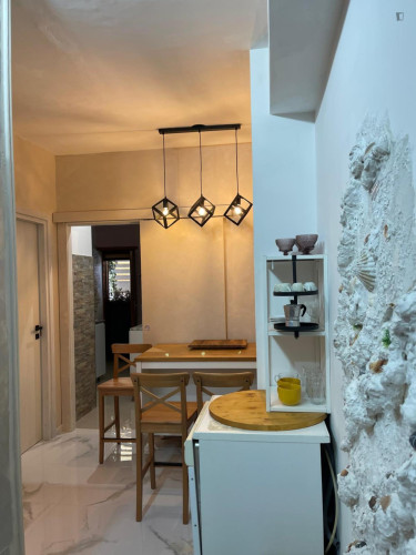 Bedroom with private bathroom in Rome