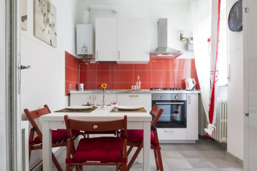 Bright double bedroom in Quartiere 2 Nord