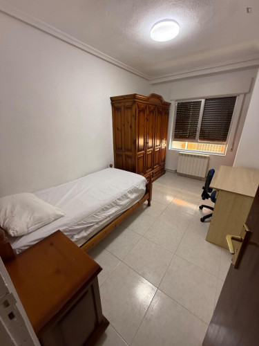 Cozy Single Bedroom close to Faculty of Medicine of the University of Salamanca