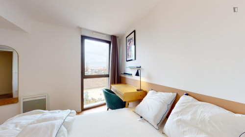 Pleasant double bedroom in Gare St Jean