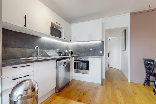 Cosy double bedroom near Pont de Bezons station - Gallery - 6