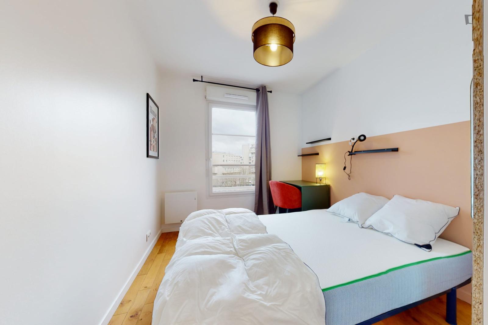 Cosy Double Bedroom Near Pont De Bezons Station - Cosy double bedroom near Pont de Bezons station - Gallery - 1