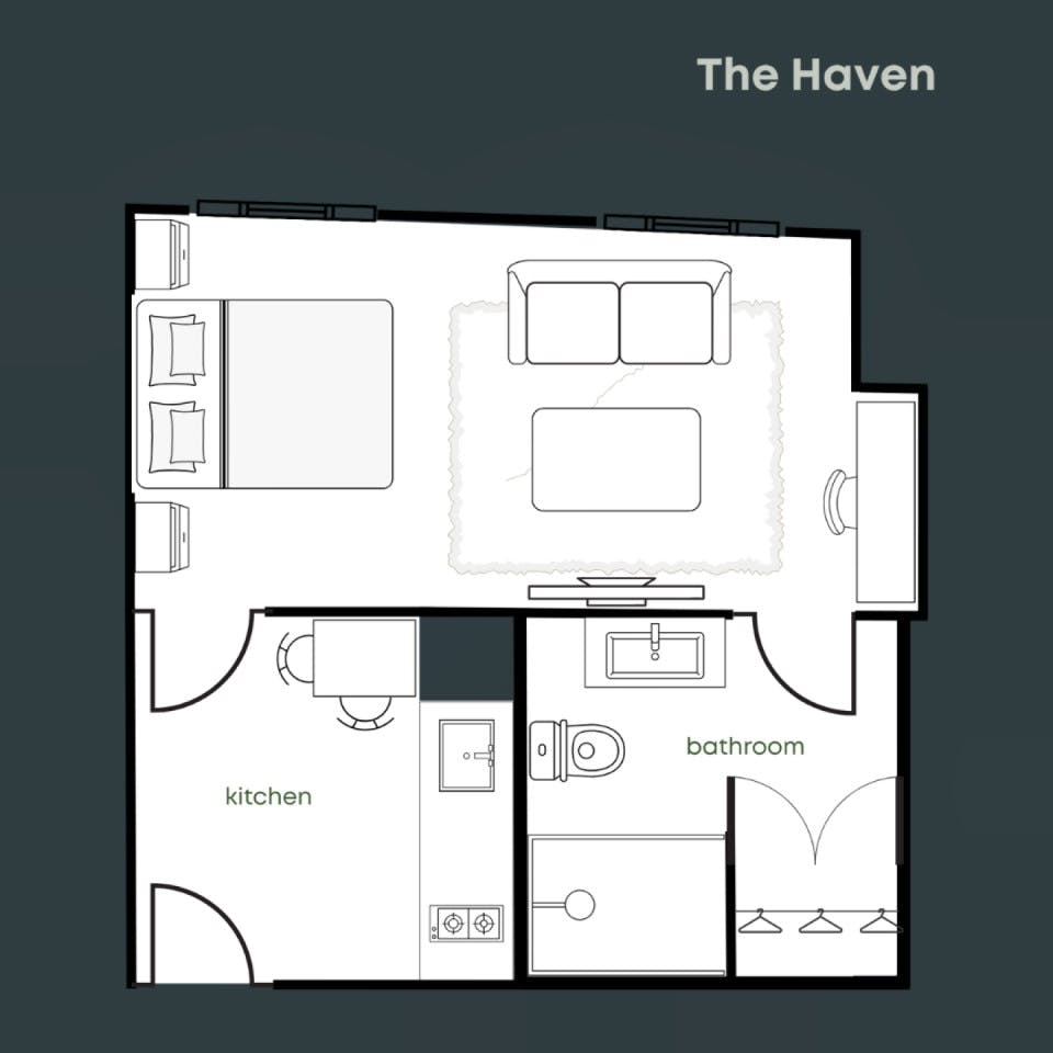 Deluxe Studio With Separate Kitchen - 23