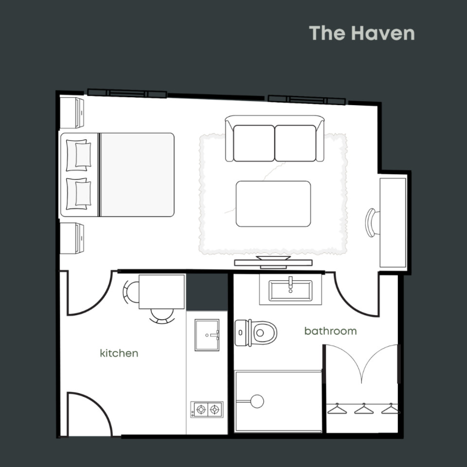 Deluxe Studio With Separate Kitchen - 17