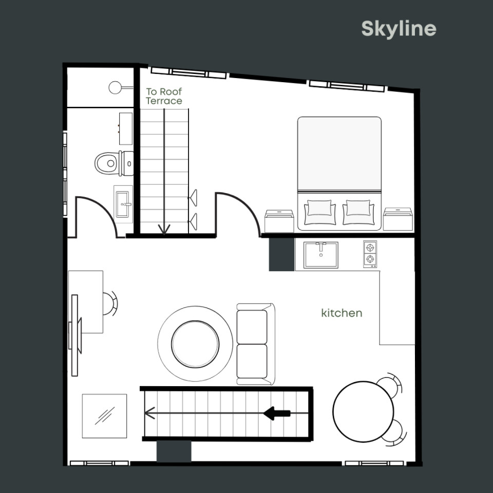 Skyline With Private Roof Terrace - 22