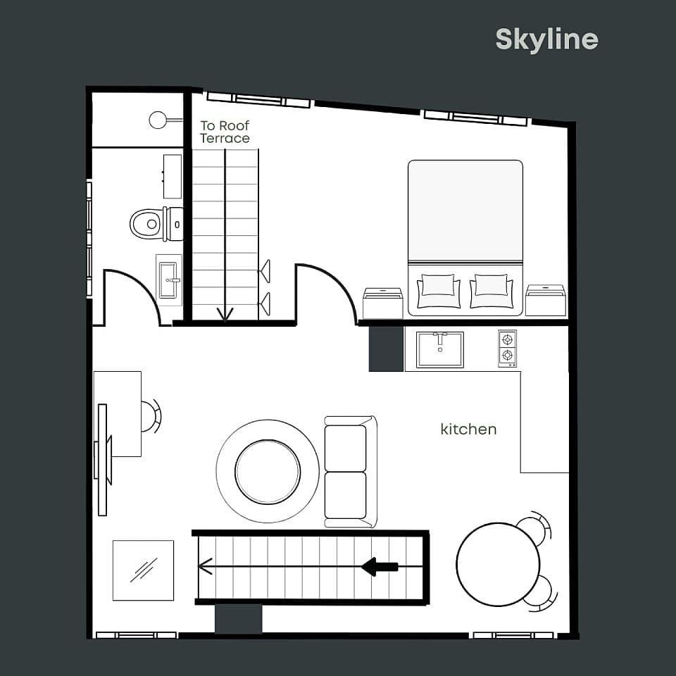 Skyline With Private Roof Terrace - 16