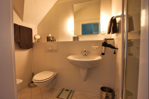 Furnished living on time in the city apartment Hanau Service charges included