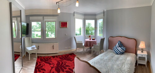 Luxary apartment for 3-4 persons in Villa in Rüsselsheim with air conditioning - Gallery - 28