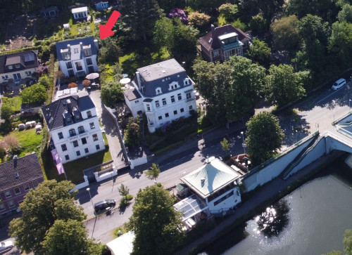 Luxury apartment at the Ruhr River bank in Mülheim an der Ruhr's best location