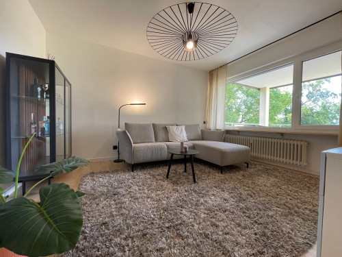 Spacious, modern living with Lake Constanze view