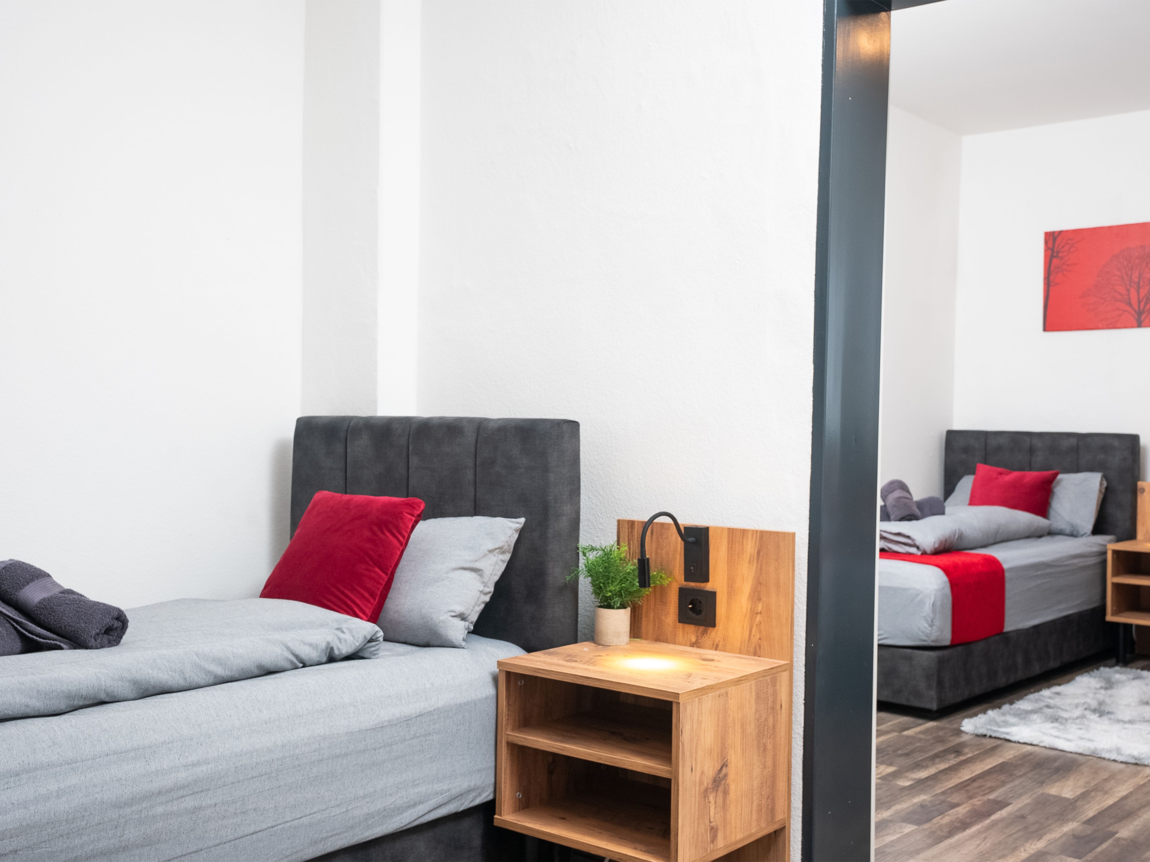 Serviceroom24 - Apartment 1 In Herten WLAN - Smart-TV - 24-7 Check-In - 3