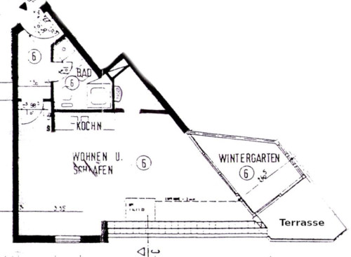 Super Studio #6 with elevator, terrace & winter garden in the center + near Aachen