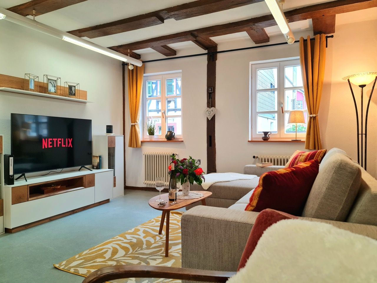 AVAHOME: Stylish Apartment For 6 In Kandel / Near Karlsruhe, WiFi, Parking, Netflix, Kitchen, Nespre - 11