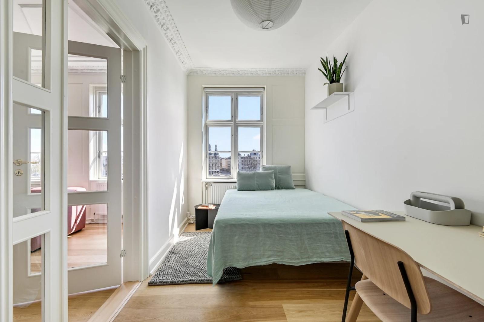  Bright Single Bedroom In Pleasant Shared Flat In Nørrebro  -  Bright single bedroom in pleasant shared flat in Nørrebro  - Gallery -  1
