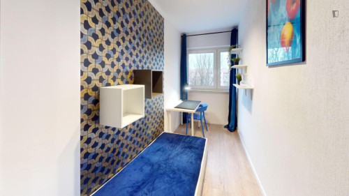 Delightful single bedroom in the Wrzeciono neighbourhood