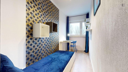 Delightful single bedroom in the Wrzeciono neighbourhood