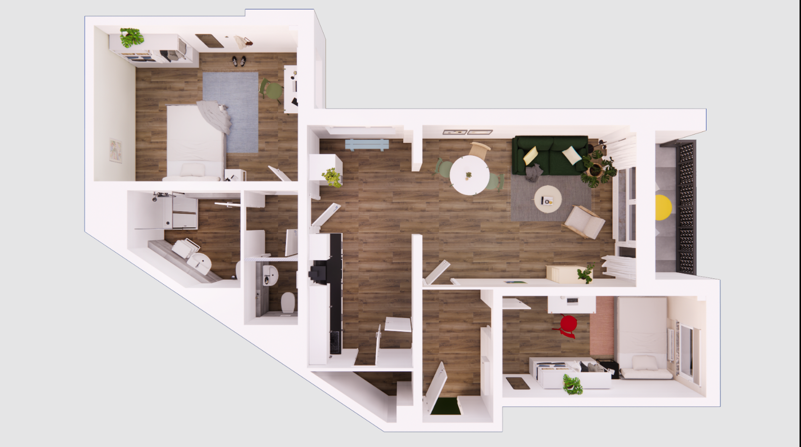  All-Inclusive Room In Shared Flat By The Forest  -  All-inclusive room in shared flat by the forest  - Gallery -  11