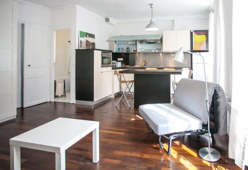 LACHARRIERE large bright and quiet studio near Saint Amboise