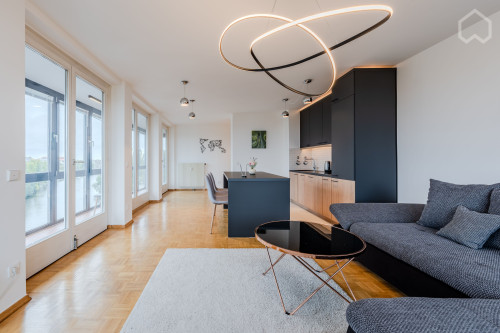 Waterfront Views in a Luxurious Furnished Apartment