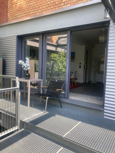 Luxus brick loft with huge roof terrace in Offenbach am Main - Gallery - 24