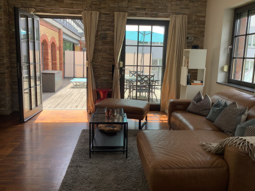 Luxus brick loft with huge roof terrace in Offenbach am Main - Gallery - 42