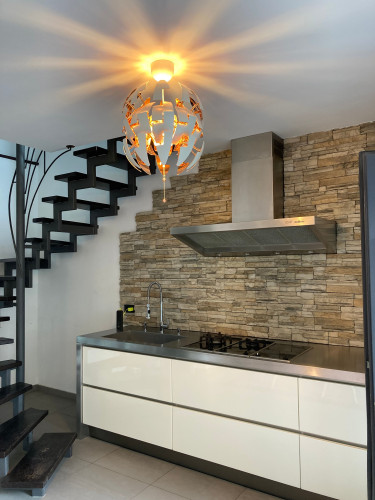Luxus brick loft with huge roof terrace in Offenbach am Main - Gallery - 27